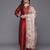 Maroon Zari Work textured Kurta with Trouser and Printed Dupatta