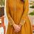 Women Ethnic Motifs Embroidered Pleated Thread Work Kurti with Palazzos