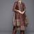 Women Floral Printed Regular Chanderi Silk Kurta with Trousers & With Dupatta