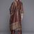 Women Floral Printed Regular Chanderi Silk Kurta with Trousers & With Dupatta