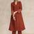 Women Panelled Sequinned Kurta with Trousers
