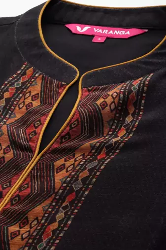 Women Printed Regular Chanderi Silk Kurta with Trousers & Dupatta