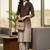 Women Ombre Dyed Regular Thread Work Kurta with Trousers