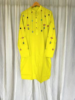 Men's mirror work kurta 1