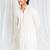 Shades of threads - kurta - off white