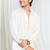 Shades of threads - kurta - off white