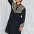 Shades of lampi - kurta - black