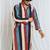 Shades of ajrakh - stripe