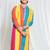 Multi bandhani kurta
