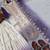 Lavender georgette embroidered kurta palazzo set with dupatta