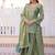 green readymade ladies designer fendi crush zari embroidery work salwar,suit,dupatta  3 piece set dress
