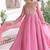 pretty pink sequins crushed engagement wear gown with dupatta stitched