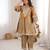 gold two tone line tissue silk coding embroidered mirror work lace kurta straight pant set