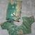 Light Green Color Zari Embroidered & Hotfix work Silk blend Saree