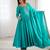 teal royal silk blend handwork anarkali gown with pant & dupatta set for women