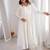 off white color chanderi silk blend three piece anarkali suit