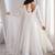 off white color chanderi silk blend three piece anarkali suit