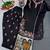 Black Color Embroidery Work Silk Blend Salwar Suit