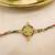 multicolor floral handcrafted beaded thread rakhi with roli chawal capsules