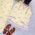 Lemon natural crepe farshi suit set with nazmin dupatta