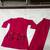 Rani pink  cotton blend embroidered tunic and palazzo co-ord set