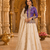 Purple Color Embroidery Thread & sequin Work Simar Silk Blend Lehenga Choli Set