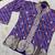 Purple Color Embroidery Thread & sequin Work Simar Silk Blend Lehenga Choli Set