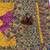 New Soft Silk blend with beautiful print And Real Mirror And diamond Work Saree For Women's