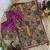 New Soft Silk blend with beautiful print And Real Mirror And diamond Work Saree For Women's
