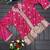 Rani Pink Color Embroidery Thread & sequin Work Simar Silk Blend Lehenga Choli Set