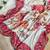 White Color Digital Print And Sequence, Real Mirror Work  Silk Blend Saree