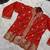 Red Color Embroidery Thread & sequin Work Simar Silk Blend Lehenga Choli Set