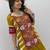 Mustard Yellow Pure Cotton Kediyu Chaniya Choli For Navratri Set with Traditional Kutchi Embroidery Work for Women