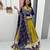 Women's Mustard Yellow Embroidered Cotton Chaniya Choli For Navratri and Dandiya