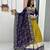 Women's Mustard Yellow Embroidered Cotton Chaniya Choli For Navratri and Dandiya