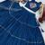 Teal Blue Navratri Gamthi Work Cotton Blend Lehenga Choli with Designer Koti For Garba
