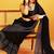 Black stripes handloom khadi saree
