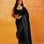 Black stripes handloom khadi saree