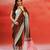 Multicolor handloom khadi saree