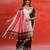 Multicolor handloom khadi saree