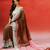 Multicolor handloom khadi saree