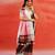 Multicolor handloom khadi saree