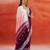 Wine grey handloom khadi saree