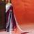 Wine grey handloom khadi saree
