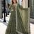 pista faux georgette readymade anarkali suit with embroidery & Sequin work
