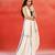 Ivory handloom khadi saree