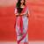 Light grey handloom khadi saree