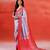 Light grey handloom khadi saree