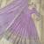 lavender silk blend readymade anarkali suit with embroidery & sequence work