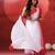 White red handloom khadi saree
